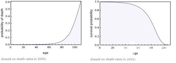 벤자민 곰퍼츠의 사망률의 법칙