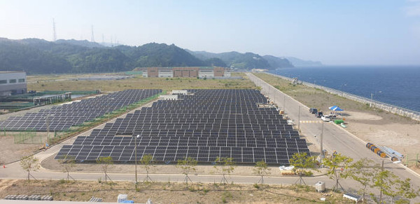 삼척 주민참여형 태양광발전소 (사진출처 = 농림축산식품부)