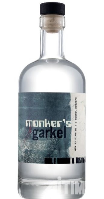 제품 및 라벨제조 까지 AI가 적용된 Monker's Garkel Gin (사진=Circumstance Distillery)