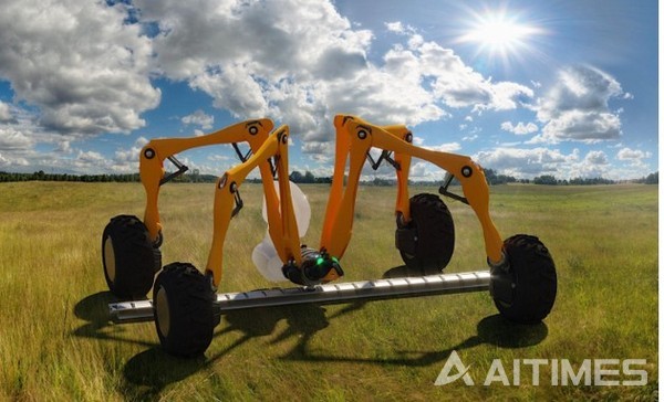 스몰 로봇 컴퍼니의 농업용 로봇 ‘해리’ (사진 출처=스몰 로봇 컴퍼니) ©AI타임스