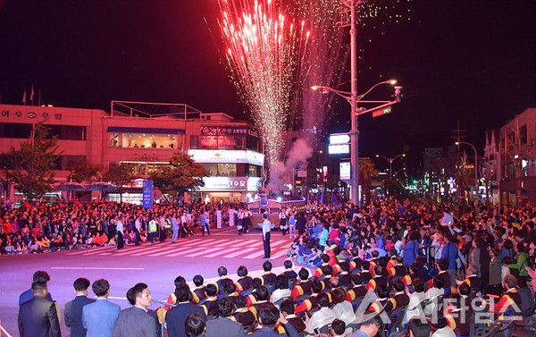 지난 해 열린 제54회 여수거북선축제 행사 모습. (사진=여수시 제공). ©AI타임스