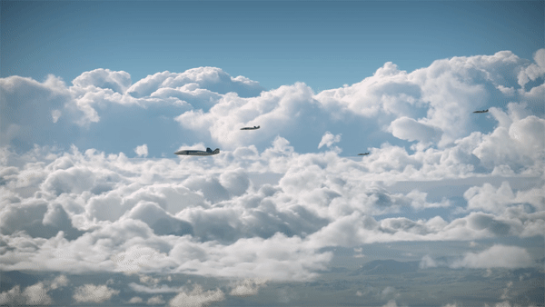 로얄윙맨이 유인비행기를 보조하는 모습(사진=호주 보잉사)