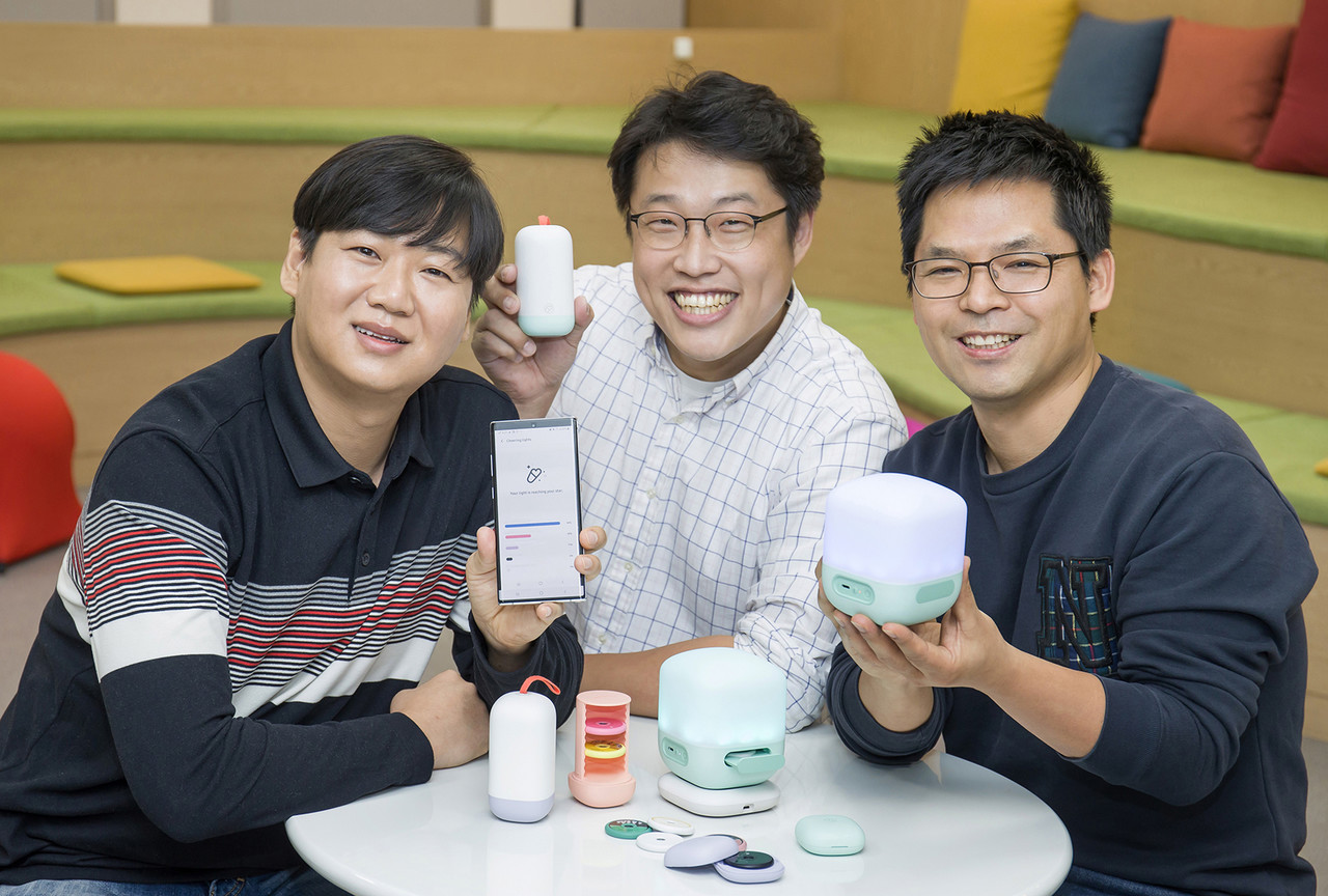 사람과 사람을 연결하는 IoT 바이브존(사진=삼성전자)