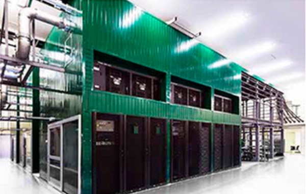 ▲ML퍼프의 BMT결과 나온 코스모플로 문제 해결을 위한 신경망 개발 최소 시간은 13분이었다. 일본 산업기술총합연구원(AIST)가 보유한 AI브리징클라우드인프라컴퓨터(ABCI)가 달성했다. (사진=AIST) 