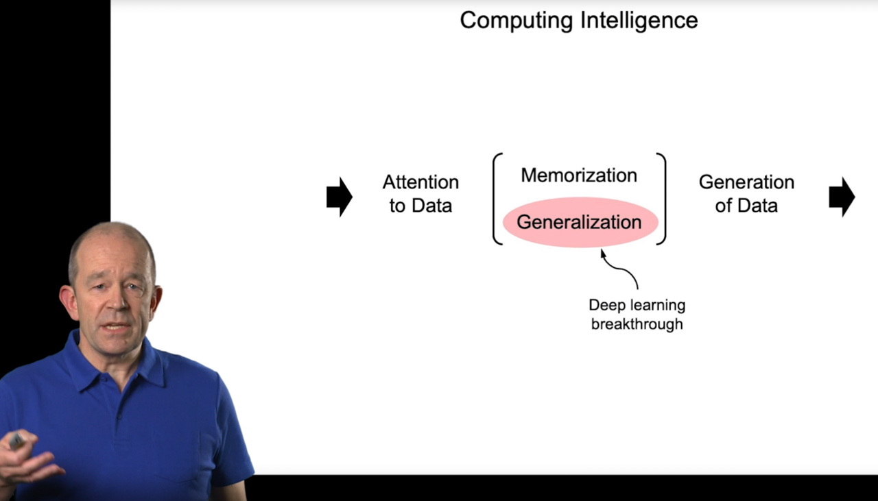 사이먼 놀스 그래프코어 CTO가 SC20에서 강연을 하고 있다.(사진=SC20 강연 영상 캡쳐)