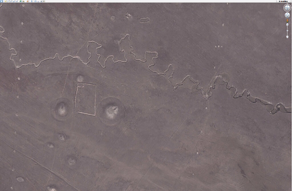 캐스퍼리 박사는 구글 어스를 사용해 오늘날 러시아, 몽골, 중국의 거대한 영토를 가로지르는 스키타이 매장지를 지도화했다. (사진=Pablo Crespo).