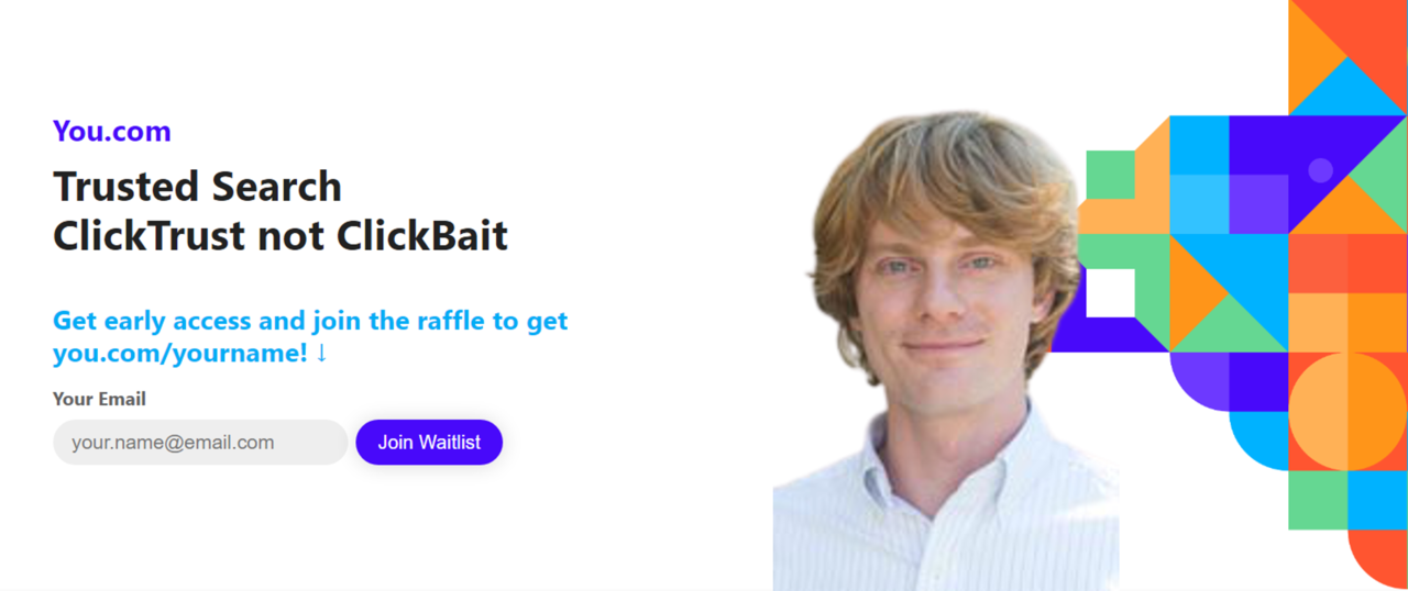 사진 = YOU.COM의 창업자 리처드 소처 박사