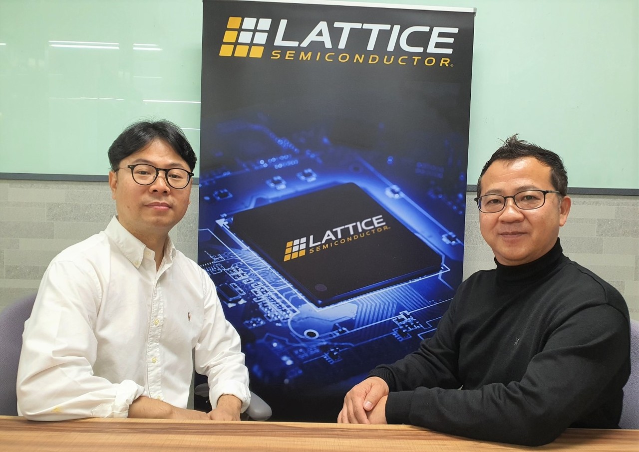 래티스 한국지사 이기훈 부장(왼쪽)과 윤장섭 지사장 (사진=래티스)