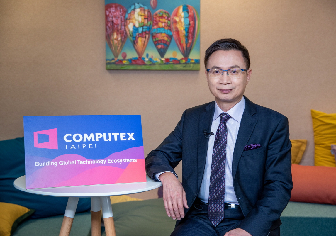 컴퓨텍스 공동주최자인 타이트라 제임스 황 회장 (사진=컴퓨텍스)