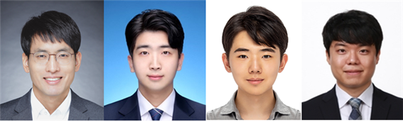 고종환 교수 연구팀. (좌측부터) 고종환 교수, 김태수, 노다니엘, 이승진 석사과정 학생 (사진=성균관대)