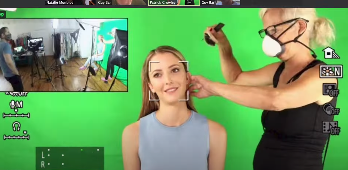 AI 클론 제작 메이킹 필름의 한 장면(사진=타린 서던 유튜브 영상 캡처)