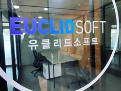 광주 AI 창업캠프에 입주한 유클리드소프트.