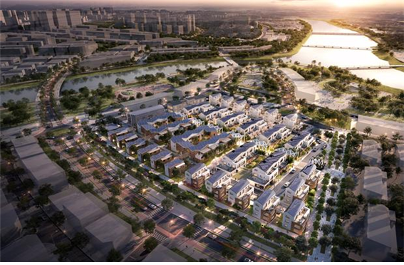 부산 스마트빌리지 조감도. (사진=국토부 제공).