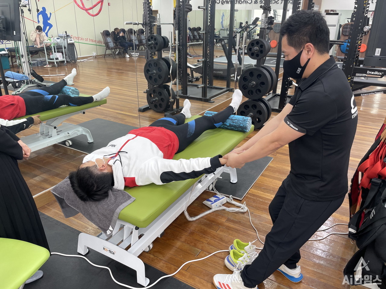 광주시체육회관 1층에 위치한 스포츠과학 컨디셔닝센터. (사진=광주시 제공).