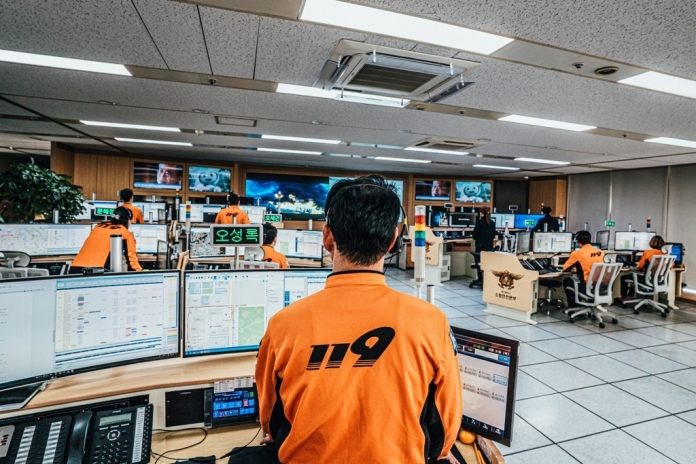 광주광역시 소방안전본부가 시민들의 신고 내용을 더욱 정확하고 빠르게 확인하기 위해 AI 신고접수 시스템을 도입한다. (사진=광주광역시 소방안전본부 제공).