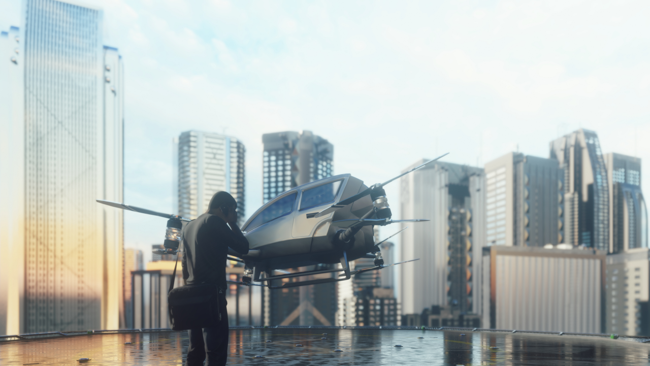 미국 투자은행 모건스탠리는 오는 2040년까지 글로벌 도심항공교통산업이 세계적으로 1조5000억 달러(약 1677조 원) 규모로 성장할 것으로 내다봤다. 기사의 이해를 돕기 위한 자료 사진. (사진=셔터스톡).