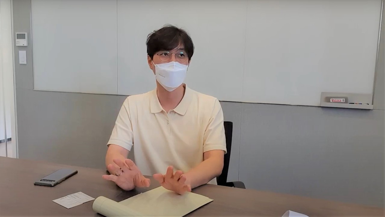 인터뷰 중인 알체라 황영규 대표(사진=박성은 기자)