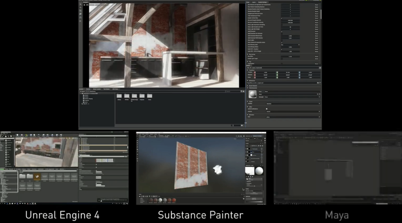 옴니버스는 하나의 사이버 공간에서 여러 사용자가 다양한 툴을 사용해 협업할 수 있는 플랫폼이다. (사진=토크아이티 세미나 캡쳐)