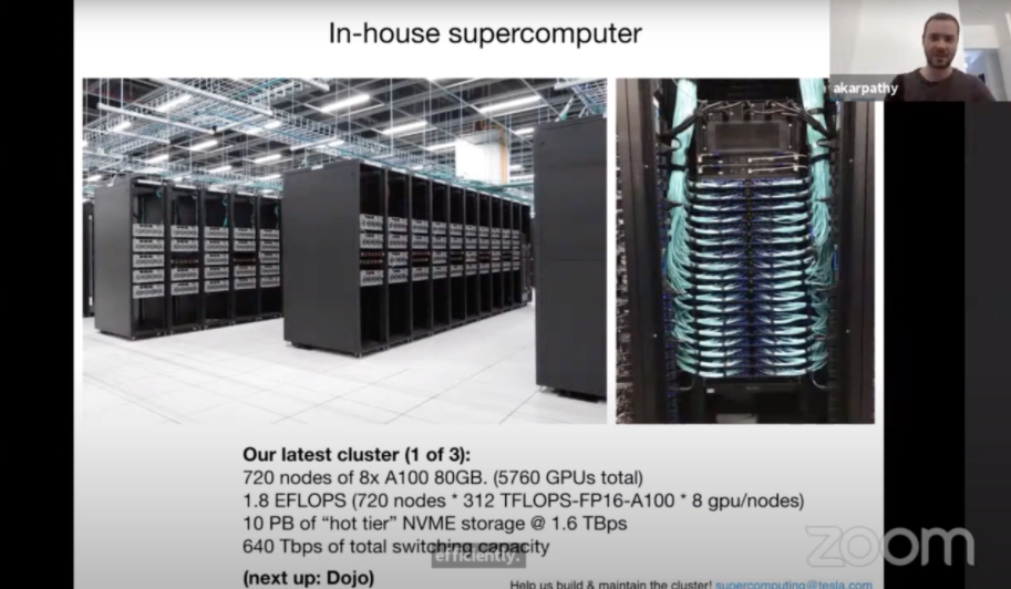 테슬라-엔비디아 슈퍼컴퓨터(사진=엔비디아 블로그)