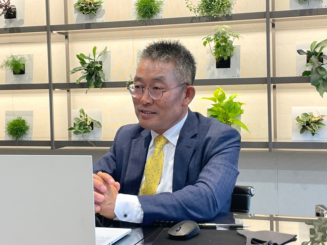 인터뷰 중인 서재영 상무 (사진=이하나 기자)