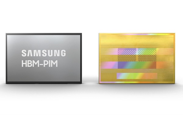 삼성전자는 자일링스가 AI 가속기 시스템에 HBM-PIM을 탑재한 결과 성능이 약 2.5배 향상됐다고 밝혔다. (사진=삼성전자)