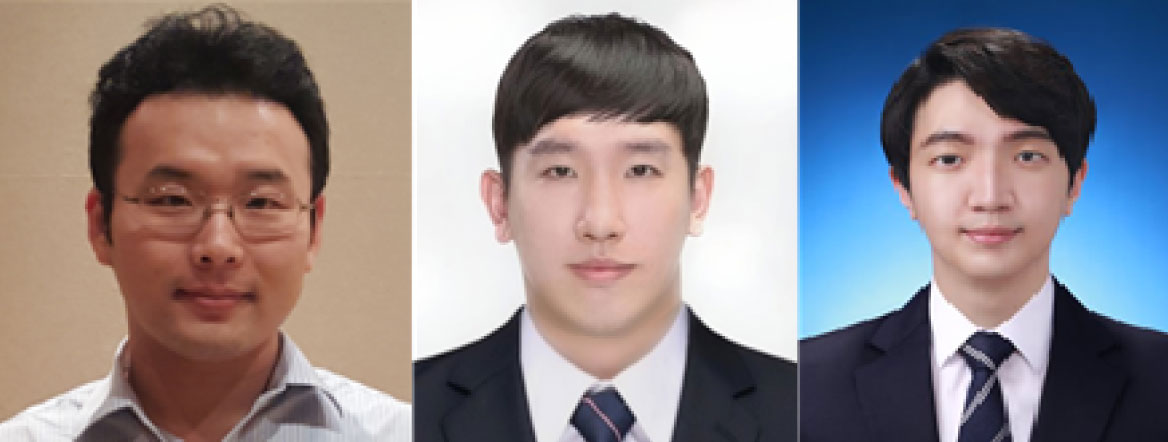 (왼쪽부터) 유승화 교수, 김용태 박사과정, 김영수 박사. (출처= KAIST)