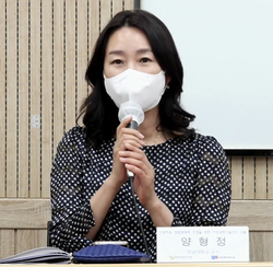 양형정 전남대학교 소프트웨어공학과 교수. (사진=광주여성가족재단 유튜브 채널 캡처).