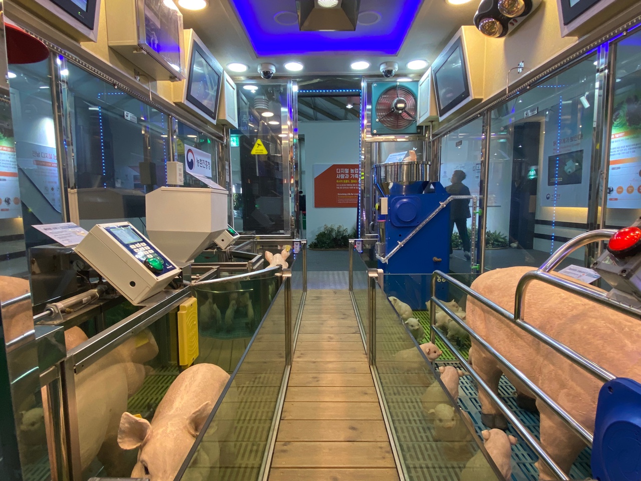 한국형 디지털 돈사 내부. (사진=박혜섭 기자). 