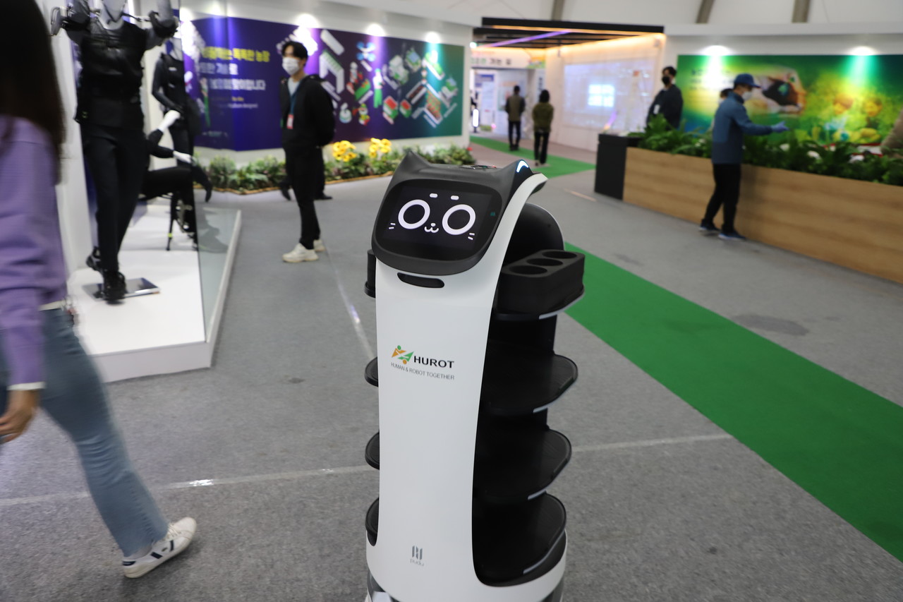 2021국제농업박람회 스마트농업 1관 현장 (사진=나호정 기자).