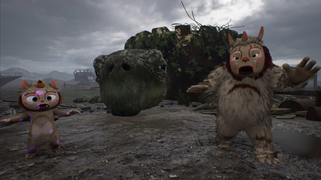 국립아시아문화전당(ACC)에서 문화창조원 복합2관에서 12월 22일까지 펼쳐지는 실감 라이브 체험공연 '비비런' 공연 장면. (사진=ACC 제공).