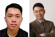 (왼)후안 민 루, (오) 박성홍 교수