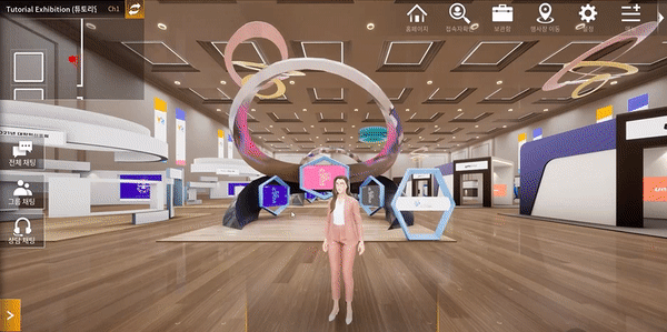 직접 행사장을 방문할 수 없는 시민들은 메타버스 플랫폼을 통해 'AICON 광주 2021'에 참여할 수 있다. (영상=바이브테크리얼(VIBETECH R.E.A.L) 유튜브 채널).