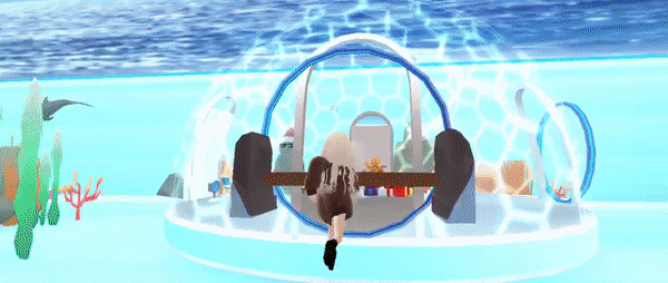 최근 제주특별자치도가 네이버 메타버스 플랫폼인 제페토(ZEPETO)에 '헬로 제주(Hello Jeju)' 맵을 구축했다. 이곳에 방문하면 빨간 산타 모자를 쓴 귀여운 돌하르방과 눈사람을 만나볼 수 있다. (영상=ZEPETO 캡처).