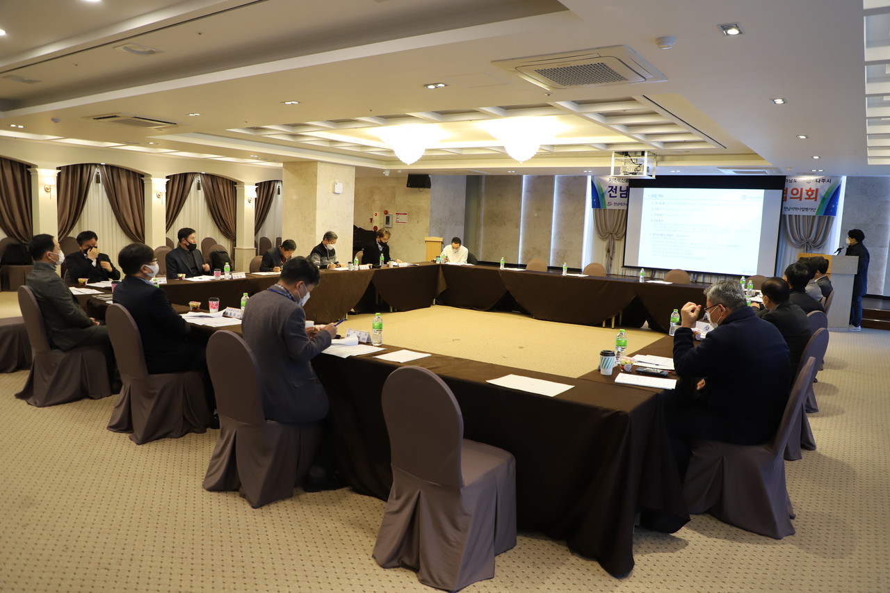 전남국가혁신융복합단지 추진협의회는 국가혁신클러스터 2단계 추진을 위해 의견을 공유했다. (사진=나호정 기자).