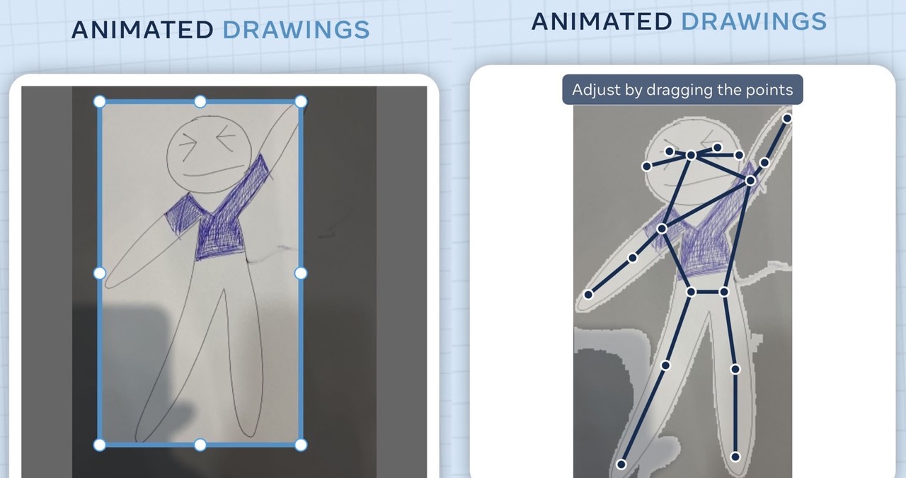 기자가 그림 인간 형체를 정확히 '바운딩 박스'하고 '마스킹' 한 모습. (사진=김미정 기자/편집=조희연 기자)