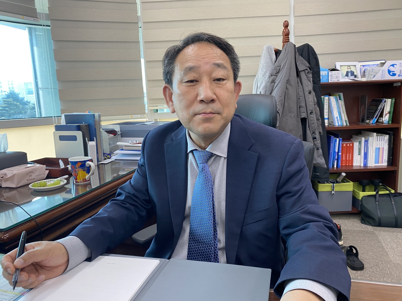 국립전파연구원 서성일 원장은 “태양흑점 폭발로 인한 전파이용 피해가 발생하지 않도록 지속적인 노력을 기울여 나가겠다”라고 밝혔다. (사진=국립전파연구원 제공).