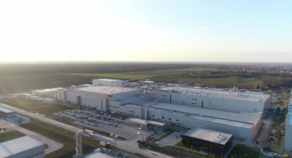 SK이노베이션 헝가리 제1공장 전경. (사진=SK이노베이션 제공).