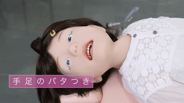 페디아 로이드가 실제 아이처럼 몸부림을 치는 모습. (사진=테무잣쿠 유튜브 캡처).