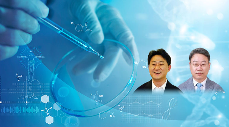 (왼)이영완 한국과학기자협회장과 (오)과학기술을 지금보다 더 끌어올리려면 관련 부서에만 투자하는 방식보다는 현장 중심적 투자·질적인 인재 양성이 급선무라는 전문가 의견이 나왔다. (사진=김미정 기자/편집=조희연 기자)