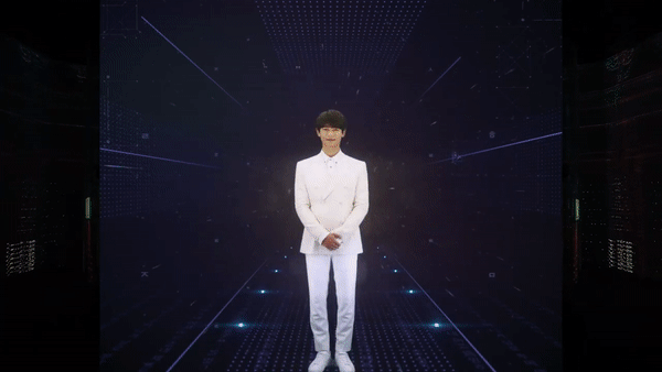 인공지능(AI) 전문기업인 '딥브레인AI'가 서울 광화문에 새롭게 조성된 광화시대 프로젝트 가운데 하나인 '광화인'에 AI 휴먼 기술을 지원하면서, 최근 아이돌 그룹 '샤이니'의 멤버 민호 등을 키오스크 형태의 'AI 안내원'으로 구현해 화제를 모았다. (영상=딥브레인AI 유튜브).