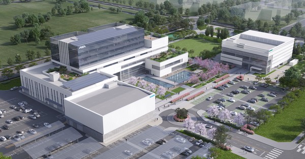 AI 데이터센터가 들어서는 인공지능 산업융합 집적단지 조감도. (사진=인공지능산업융합 사업단 제공).