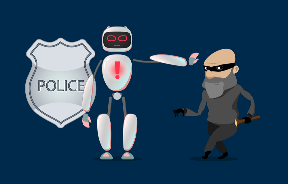 최근 들어 진화한 인공지능 기술이 경찰 업무에 활용되고 있다.