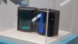 광주 기업 에스오에스랩의 고정형 라이다 제품 ‘ML(Mobility LiDAR)’. (사진=구아현 기자).