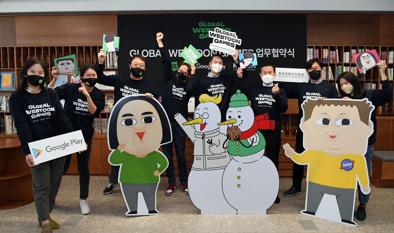 이번 사업을 통해 개발된 게임은 구글이 운영하는 글로벌 앱마켓 플랫폼 구글플레이를 통해 전 세계 수십 억 명의 유저와 만날 수 있게 된다. (사진=한국콘텐츠진흥원 제공).