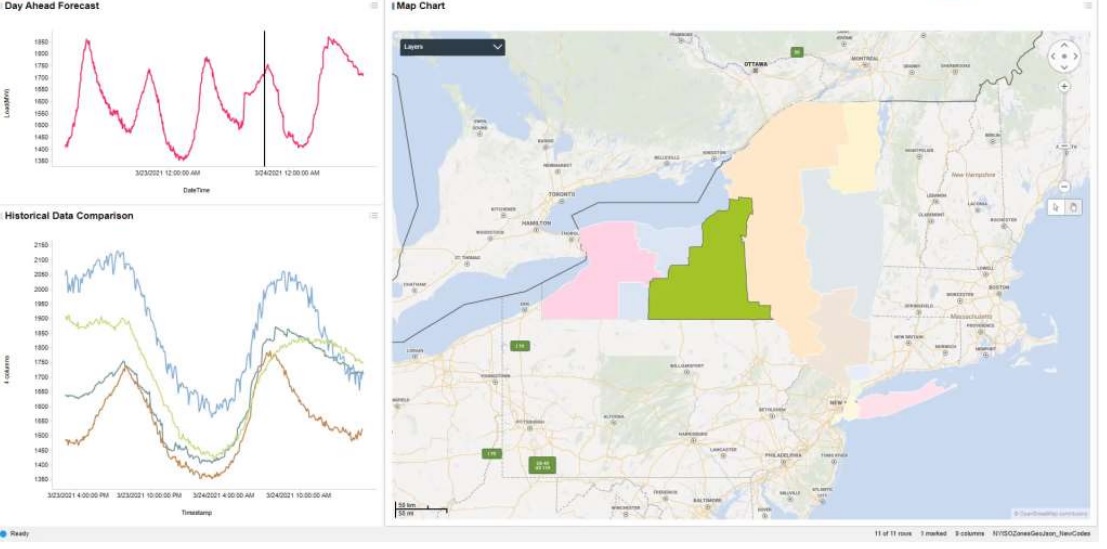 매스웍스 클라우드 솔루션을 사용하는 한 고객사는 매트랩이 제공하는 데이터셋을 사용해 전략사용량을 추정하는 AI 모델을 개발했다. (사진=매스웍스 세미나 캡처)