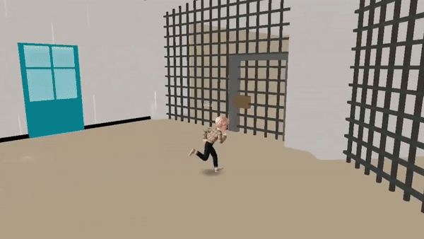 제페토에 구현된 서대문형무소의 내부 모습. (사진=나호정 기자).