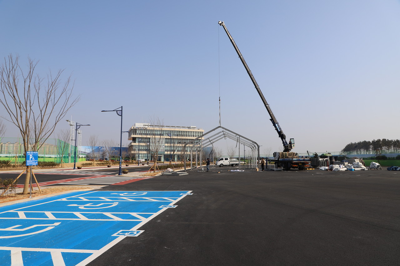한국에너지공과대학교 캠퍼스 전경. (사진=나호정 기자).