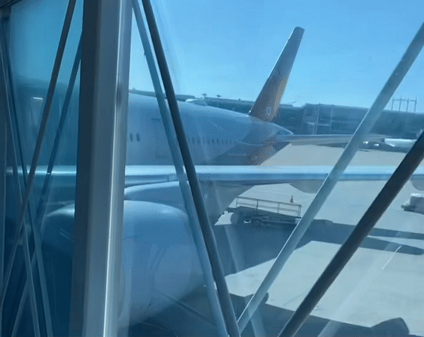 스마트 기술이 체크인부터 출국까지 다양한 역할을 한다. (영상-김미정 기자)