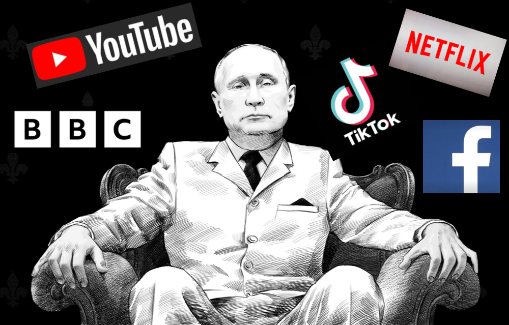  블라디미르 푸틴 러시아 대통령은 러시아군에 대해 가짜뉴스를 유포하는 경우 최고 15년형을 선고할 수 있도록 하는 법률 개정안에 서명했다. (사진=셔터스톡/편집=김미정 기자)