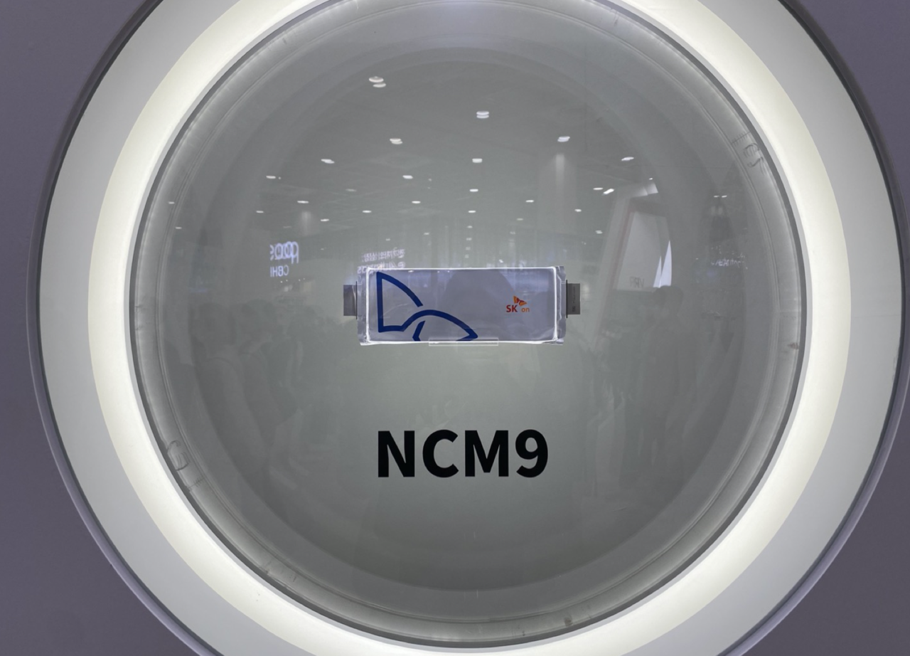  니켈함량 90% 수준인 하이니켈 배터리. (사진=김미정 기자)